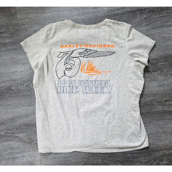 LOT Womens Harley Davidson Screamin Eagle Willie G Tshirts 2X - Picture 7 of 8